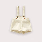 Kyra denim overall set