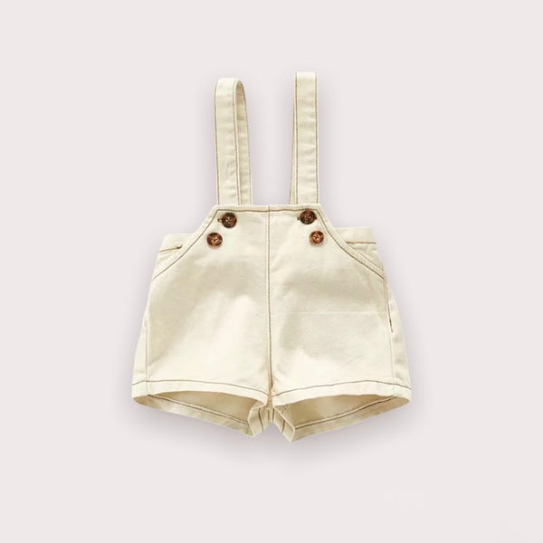 Kyra denim overall set