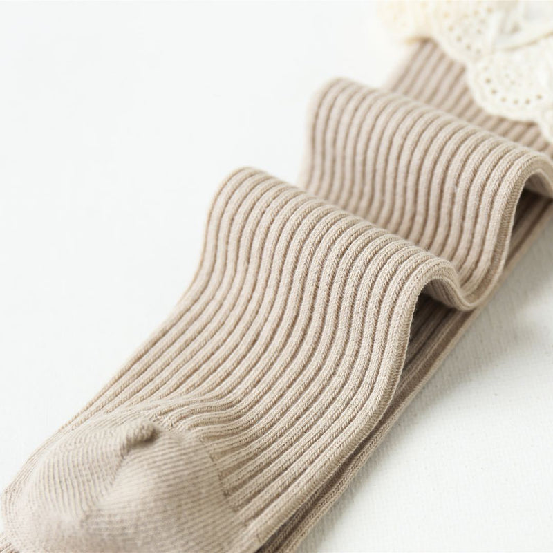 BABY SOCKS - Alice High Knee Knit Socks