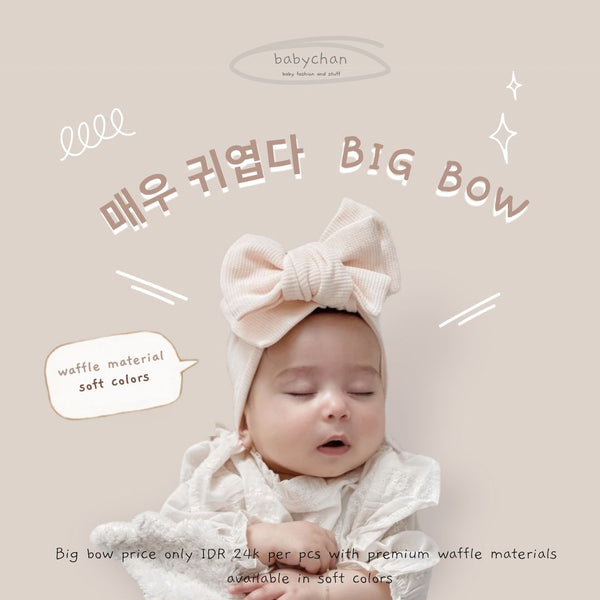 BIG BOW WAFLE- BANDANA